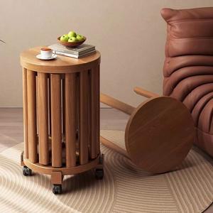 원목 모조 테이블 가정용 스탠드 접이식 의자 보조 식탁 젠가