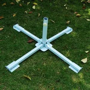 파라솔 받침대 캠핑 십자형 천막 그늘막