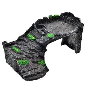 거북이은신처 어항 계단 소품 쉼터 대형 놀이터 거북이계단