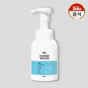 제타포밍 순 핸드워시 본품 300mL 아쿠아향 1박스(24개) 비누 물비누 향균 아