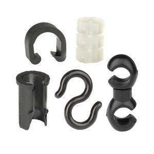 자전거 브레이크 변속선 집선 부품 S형 C형 버클 케이블 파이프 래커 스크래치 방지 고정 클립