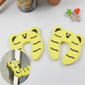 문닫힘방지 어린이집 유치원 안전 도어스토퍼 호랑이 캐릭터 손끼임방지 도어쿠션