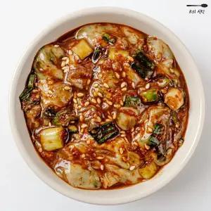 B의식탁 젓갈 젖갈 종류 굴 요리 무침 어리 굴젓 500g 오징어젓갈 갈치속젓