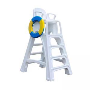 수영장 의자 전망대 인명 구조대 가드 풀장 대원