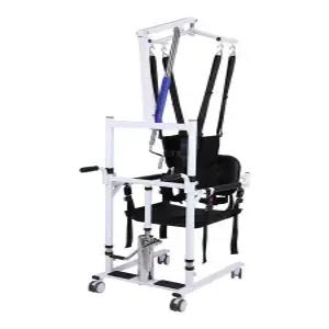 환자 리프트 화장실 수동 보조카 양로원 운반 노인 어르신 마비 의자 이동식