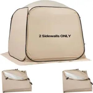 스크린 하우스 가제보용 VEVOR 사이드월 6 x ft 텐트 햇빛 보호용 5.51 5.71 300D 옥스포드 실버 코팅 원단