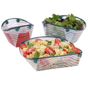 코글란의 스냅폴드 솔로 팩 3피스 접이식 식기 세트 u2013 경량 4온스, 누수 방지, 배낭여행, 하이킹, 야외용 컴팩트 캠핑 장비, 컵, 그릇, 접시 포함