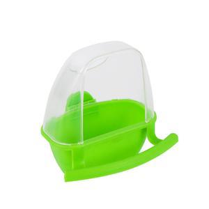 새장 피더 앵무새 그릇 상자 애완 용기 조류 케이지 플라스틱 용품 동물