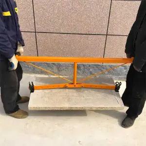 석재 운반기 공사 돌판 전시회 해머 없음 집게 리프팅 블럭