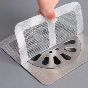 배수구 하수구 머리카락 이물질 커버 메쉬 스티커
