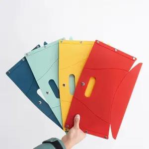 YUFNMT 4팩 경량 접이식 휴대용 스툴 - 캠핑 하이킹 포켓 체어 야외용 액세서리 배낭여행 피크닉