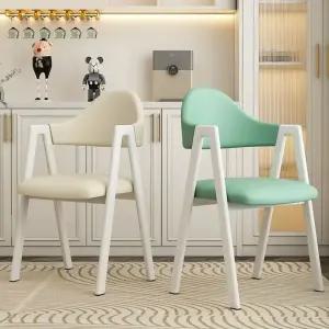 팔걸이 의자 원목 인테리어 레스토랑 나무 교회 린넨화이트그린