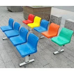 포토존 의자 정류장 블루 카페 연결 운동장 야구장 플라스틱