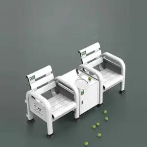 등받이 체어 야외 테니스코트 휴식 레저 필드 벤치 좌석 캠핑 의자