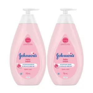 존슨즈베이비로션 존슨즈베이비로숀 유아바디 아기 750ml x 2