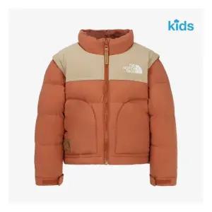 노스페이스 키즈 NJ3NR57U 오렌지 펠리온 디태쳐블 자켓 조끼패딩 점퍼 963588