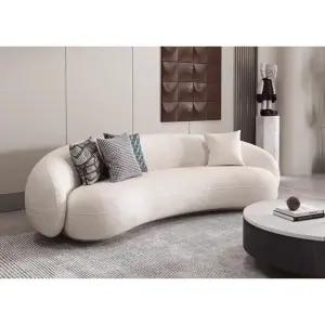 원형 소파 3인용 리셉션 스크래치 쇼파 둥근 북유럽 방지 대형 고양이