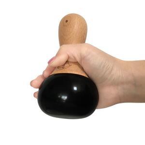 괄사스톤 찜질 림프 마사지기 스톤 공 온열