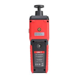 UNI-T 블루투스 UT372D 2 in 1 디지털 RPM 타코미터 접촉식 및 게이지 주파수 계수 길이 속도계