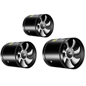 금속 파이프 환풍기 저소음 4/6/8인치 덕트 팬 주방 (주방, 화장실, 식당용)