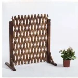 나무 울타리 자바라 화단 파티션 정원 담장 원목