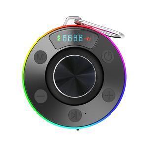 블루투스 호환 5.3 샤워 스피커 FM 라디오 무선 소형 스피커(흡입 컵 포함) 휴대//용 미니