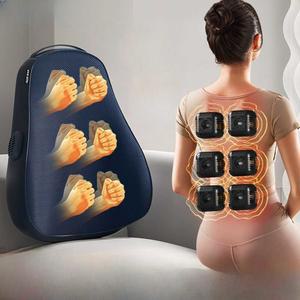 어깨 등 허리 블루 두드림 3단계 강도 쿠션 마사지기 마사지 소파