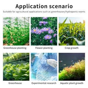 PAR 계량기 럭스 PPFD 양자 센서 풀 스펙트럼 광합성 활동 방사선 레코드 정원 식물 조명 APM130