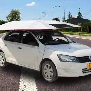 자동 차량 햇빛가리개 자외선 차양막 무선 차량용 부착형