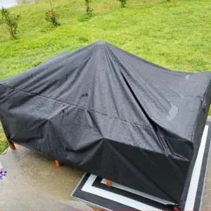 커버 야외 테이블 방수 파티오 사각 테이블보 의자 가구