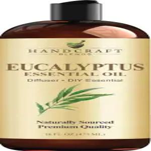핸드크래프트 양초 제조 비누 디퓨저 및 아로마테라피를 위한 유칼립투스 에센셜 오일 - 거대한 16온스