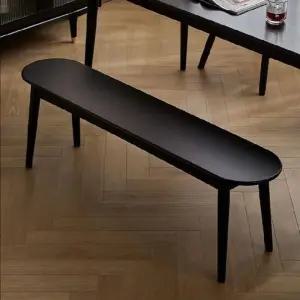 긴 의자 벤치 고재 침대 북유럽 편백나무 롱벤치 블랙
