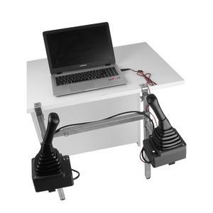 굴삭기 시뮬레이션 포크레인 운전 컨트롤러 교육 연습 세트 핸들 중장비 조종기