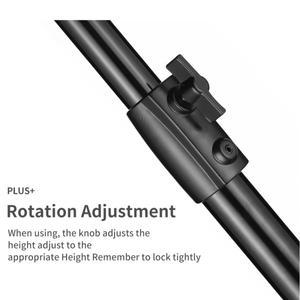 AMBITFUL 280cm 2.8미터 헤비 듀티 임팩트 에어 쿠션 스튜디오 조명 스탠드는 1/4