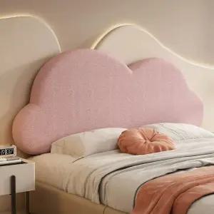 침대 등받이 구름 벽쿠션 인테리어 프레임 패브릭