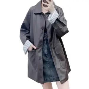 피로달 여사친 하프 가을 정장 자켓 가죽 코트 블레이저 HO3