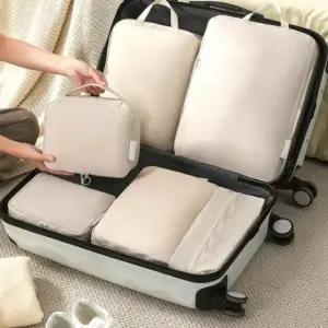 정리백 고급 메쉬 8종 이너백 여행용 세면도구 수납 rzP6+8gHm