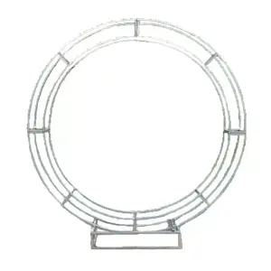 넝쿨식물 지지대 정원 철제 원형 지주대 1m 장미 트러스 아치형