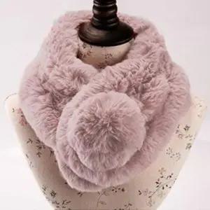 털 머플러 여성 겨울 목도리 방한 보온 퍼목도리