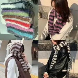니트 목도리 머플러 여성 겨울 롱 데일리