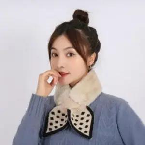 페이크퍼 짧은 목도리 숏 머플러 겨울