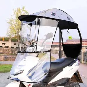 전동 스쿠터 캐노피 방수커버 바이크 전기 햇빛가리개