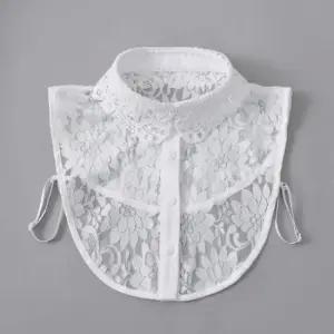 레이스 카라 페이크 셔츠