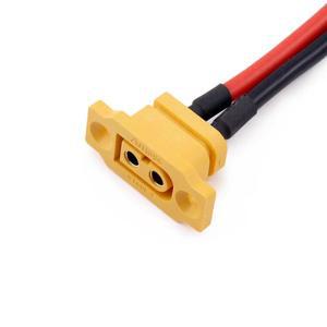 AMASS 빠른 충전 XT60E-F 모델 비행기 배터리 금도금 30A 고전류 암 플러그 장착 가능 커넥터