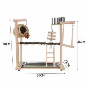 대형 횟대 앵무새 놀이터 그네 둥지 스탠드 새장 나뭇가지