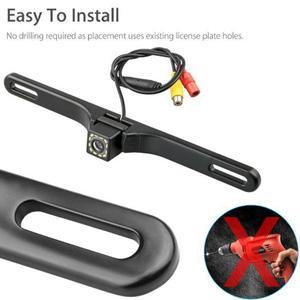 호환 자동차 후방 후방 카메라 번호판 야간 투시경  방수 170  HD