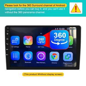 호환 8K AHD 1080P 자동차 360  Android 멀티미디어 화면용 파노라마 시스템 카메라  360APP 기능을 갖춘