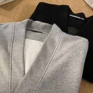 남친 니트 가을 캐주얼 자켓 학생 브이넥 카디건 커플 패피3