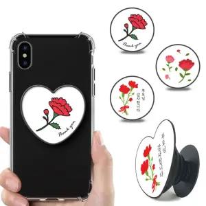 어버이날 스승의날 카네이션 휴대폰거치대 M09984 ktq1+5bIy