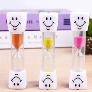 유치원 어린이집 유아 양치 3분모래시계 구디백 답례품 모래시 구디백 어린이집선물